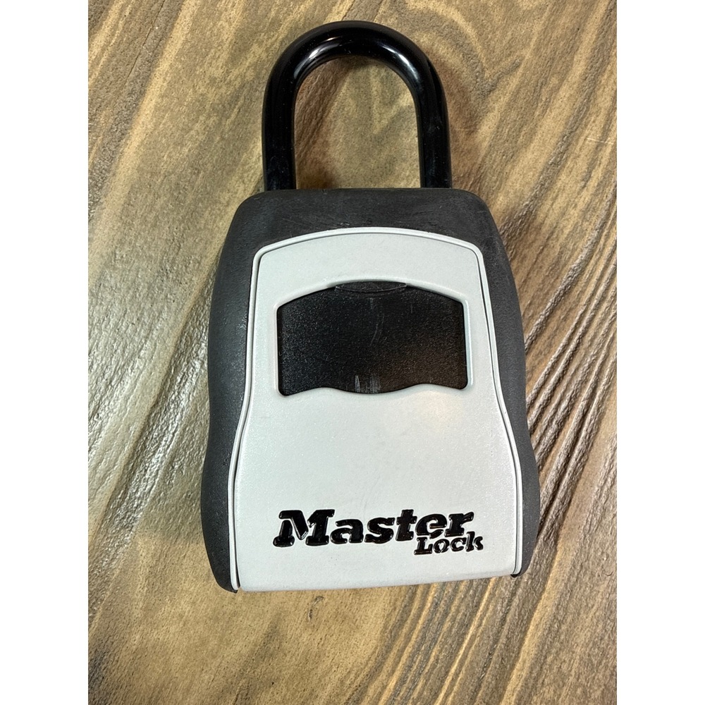 Master Lock Key Safe Box‎ 5400D Grey Shackle Portable Combination New